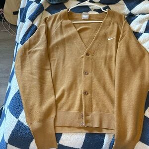 Nike brown cardigan